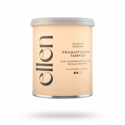 ELLEN® PROBIOTIC TAMPON® Leicht / 14 Stk.